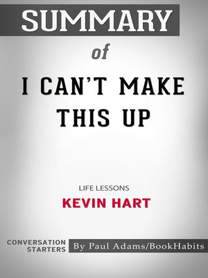 cover image of Summary of I Can't Make This Up